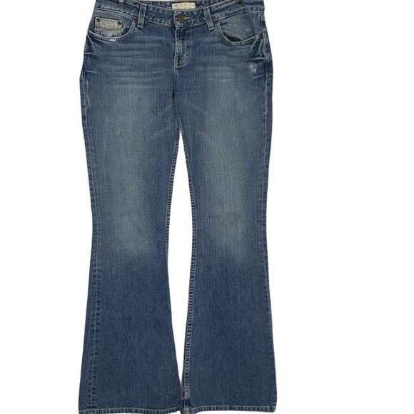 BKE Denim - BKE Jeans Bootcut Med Wash Low Rise Star BKL5723L